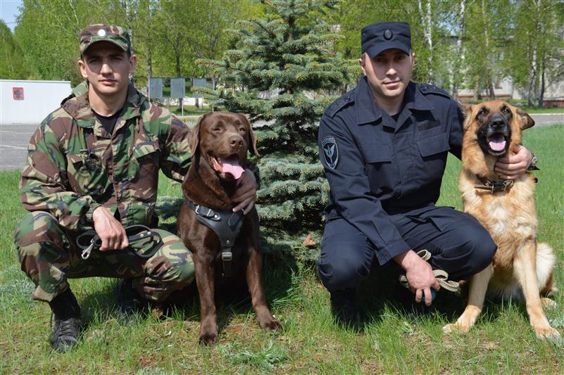В брянском ОМОН определился лучший кинолог