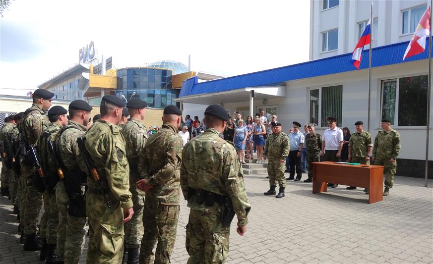 Бойцы белгородского ОМОН и тамбовского СОБР вернулись из служебных командировок