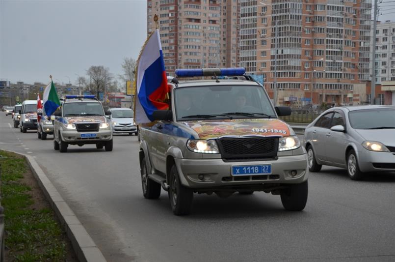 В Хабаровске стартовал дальневосточный этап автопробега Росгвардии «Вахта памяти. Сыны победы» 