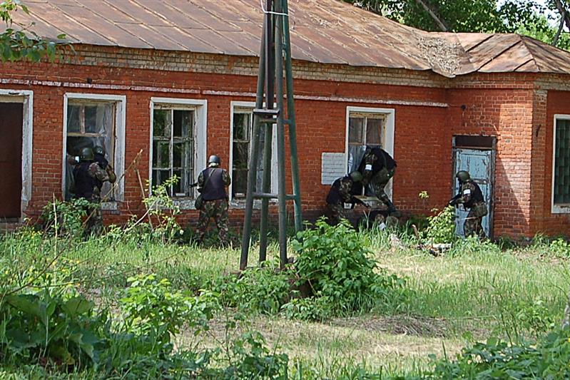 Сотрудники Отдела Росгвардии по Тамбовской области приняли участие в межведомственном тактико-специальном учении