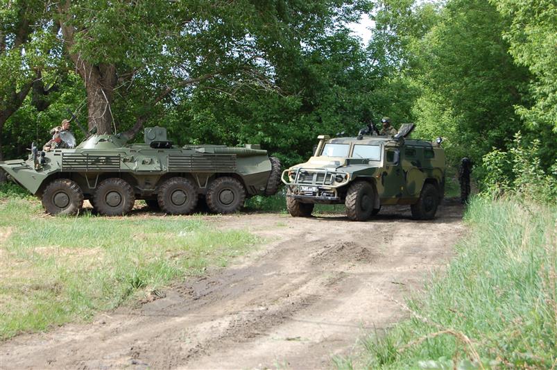 Сотрудники Отдела Росгвардии по Тамбовской области приняли участие в межведомственном тактико-специальном учении