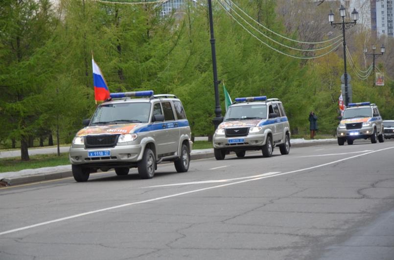 В Хабаровске стартовал дальневосточный этап автопробега Росгвардии «Вахта памяти. Сыны победы» 