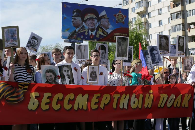 Военнослужащие Отдельной дивизии оперативного назначения им. Ф.Э. Дзержинского войск национальной гвардии Российской Федерации приняли участие в праздновании  Дня Победы в Реутове
