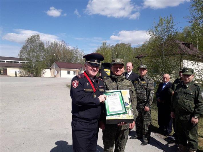 Офицер Управления Росгвардии по Челябинской области стал лучшим на межведомственных соревнованиях по стрельбе