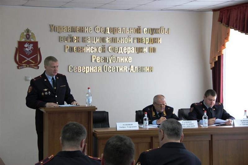 Руководители подразделений территориальных органов Северо-Кавказского округа Росгвардии обмениваются опытом