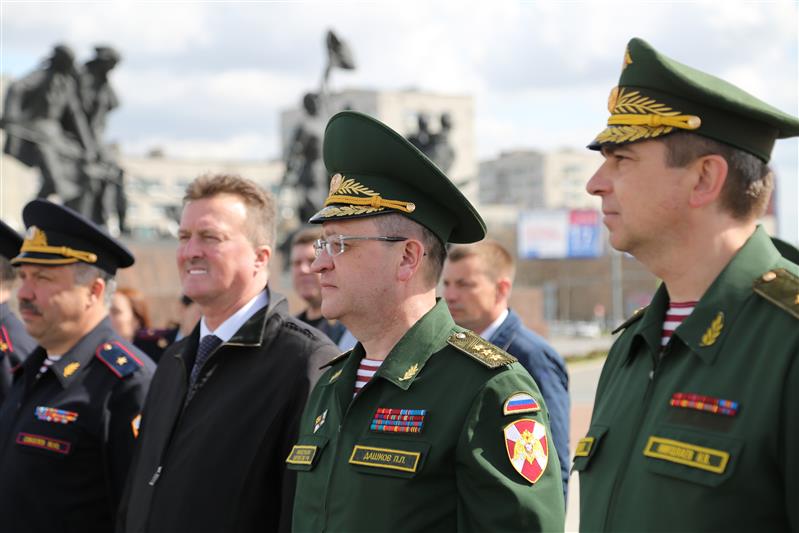 В Северо-Западном округе проходит автопробег Росгвардии «Вахта памяти. Сыны Великой Победы»