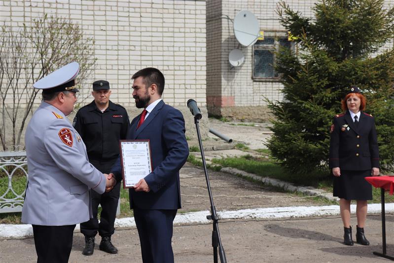 В канун Дня Победы в Республике Марий Эл сотрудников Росгвардии наградили за добросовестное выполнение задач по охране общественного порядка