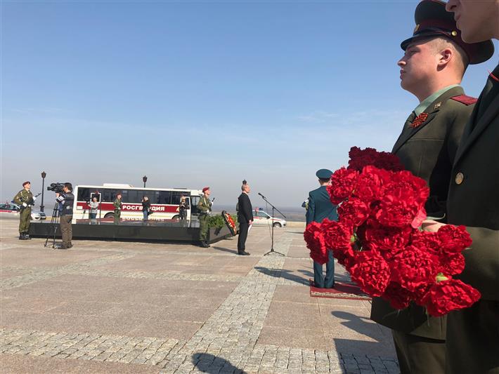 В Нижнем Новгороде стартовал приволжский этап автопробега Росгвардии «Вахта памяти. Сыны Великой Победы» (фото, видео)
