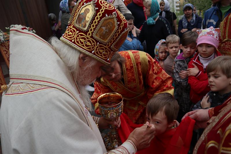 В день памяти Великомученика Георгия Победоносца в одноименной часовне при управлении Центрального округа Росгвардии впервые за 10 лет прошла архиерейская служба
