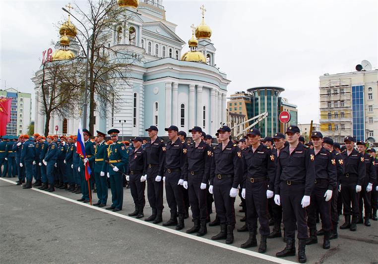 В Приволжском округе подразделения Росгвардии приняли участие в генеральных репетициях парадов и праздничных шествий