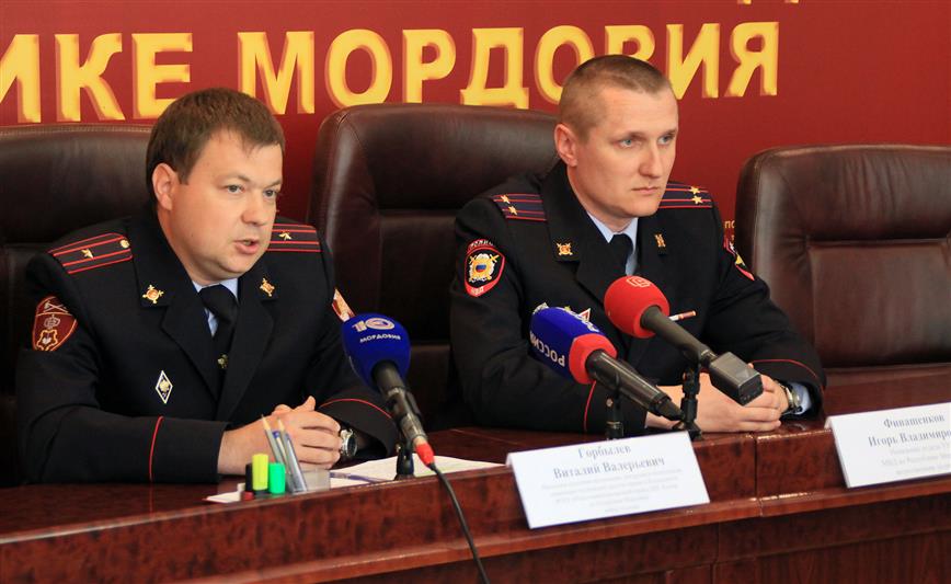 В Мордовии состоялся совместный брифинг представителей МВД и Росгвардии
