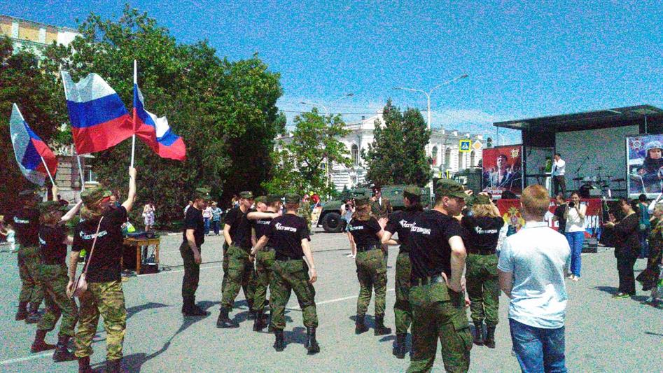 Финалисты конкурса «Солдаты антитеррора» приняли участие в мероприятиях, посвящённых празднованию Дня города Новочеркасска