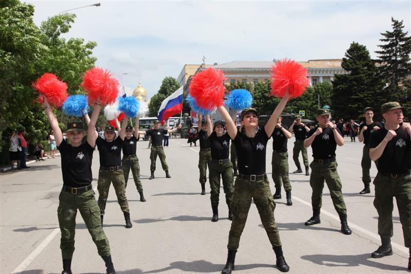 Финалисты конкурса «Солдаты антитеррора» приняли участие в мероприятиях, посвящённых празднованию Дня города Новочеркасска