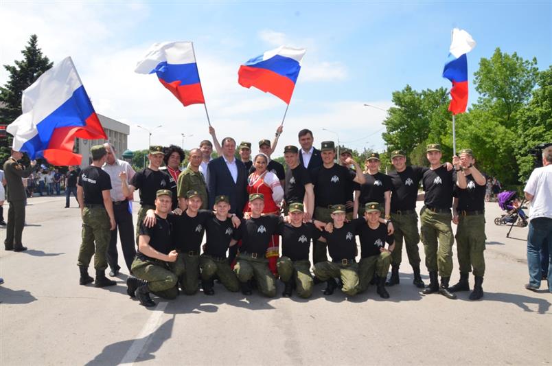 Финалисты конкурса «Солдаты антитеррора» приняли участие в мероприятиях, посвящённых празднованию Дня города Новочеркасска