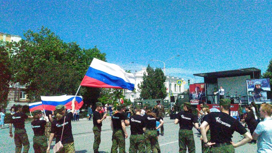 Финалисты конкурса «Солдаты антитеррора» приняли участие в мероприятиях, посвящённых празднованию Дня города Новочеркасска