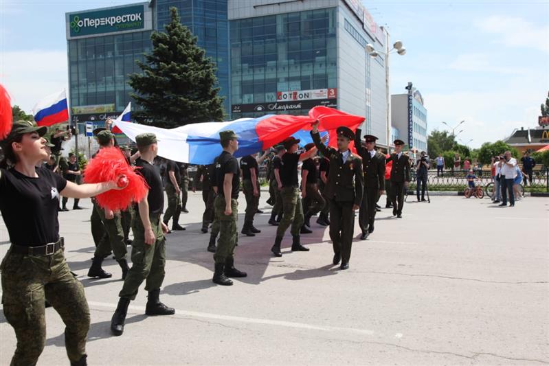 Финалисты конкурса «Солдаты антитеррора» приняли участие в мероприятиях, посвящённых празднованию Дня города Новочеркасска