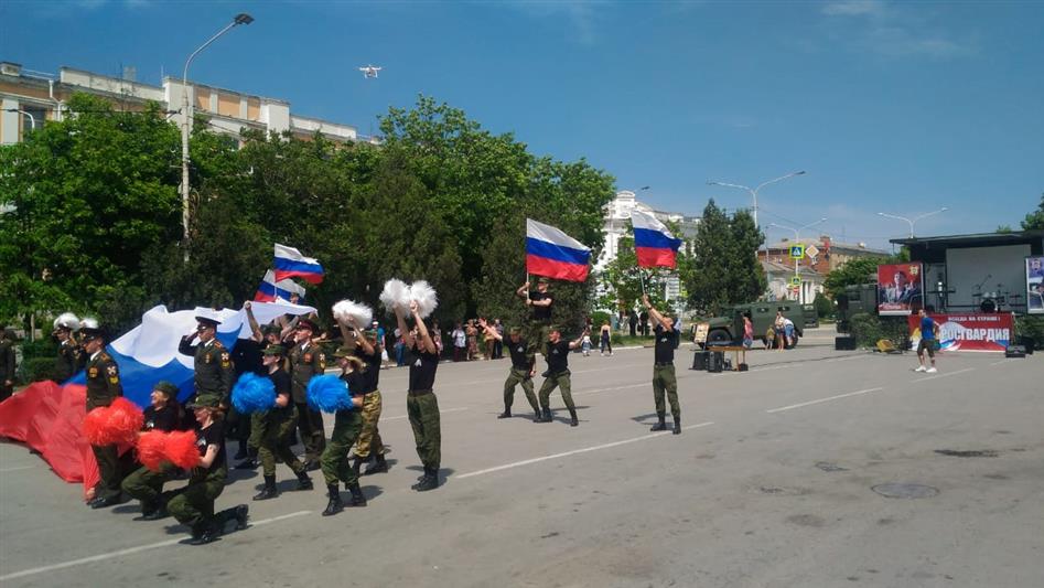 Финалисты конкурса «Солдаты антитеррора» приняли участие в мероприятиях, посвящённых празднованию Дня города Новочеркасска