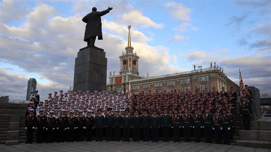 В Екатеринбурге состоялась генеральная репетиция парада Победы