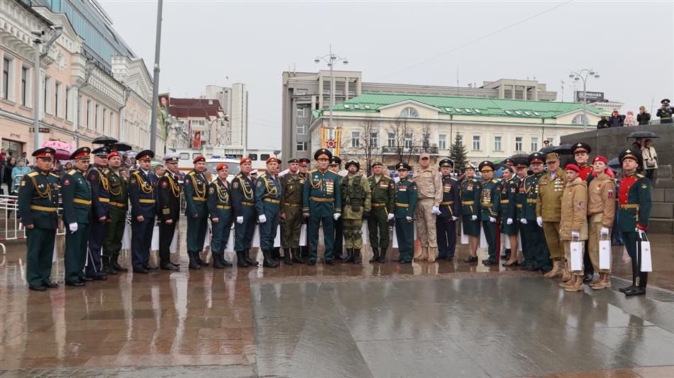 В Уральском округе войск национальной гвардии - торжества по случаю 9 Мая