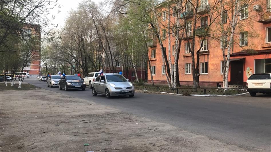 СОТРУДНИКИ ОТДЕЛА РОСГВАРДИИ ПО АМУРСКОЙ ОБЛАСТИ ПРИНЯЛИ УЧАСТИЕ В АВТОПРОБЕГЕ «ВАХТА ПАМЯТИ. СЫНЫ ВЕЛИКОЙ ПОБЕДЫ»