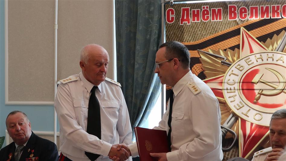 В управлении Северо-Западного округа состоялось чествование ветеранов 