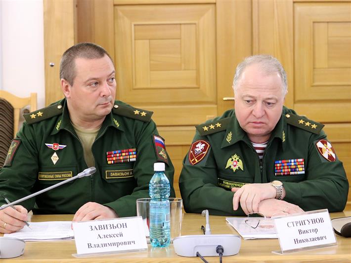 Командующий Сибирским округом Росгвардии принял участие в заседании межведомственной комиссии при полномочном представителе Президента Российской Федерации