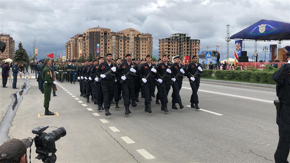 Росгвардейцы Северо-Кавказского округа приняли участие в торжественных мероприятиях, посвящённых Дню Победы