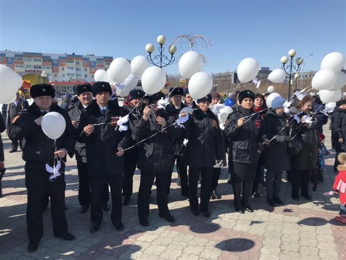 На Ямале росгвардейцы приняли участие в памятной акции  «73 секунды тишины»