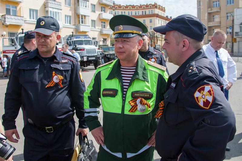 В Центральном округе завершился автопробег Росгвардии «Вахта памяти. Сыны Великой Победы»