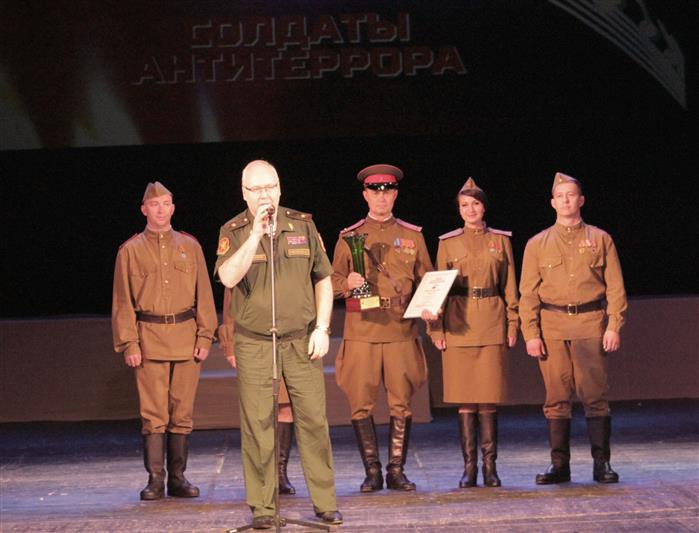 Гала-концертом завершился смотр-конкурс художественной самодеятельности «Солдаты антитеррора» (фото, видео)
