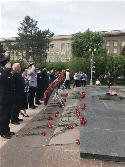 Начальник Управления Росгвардии по Волгоградской области принял участие в мероприятии, посвященном памяти защитников Отечества