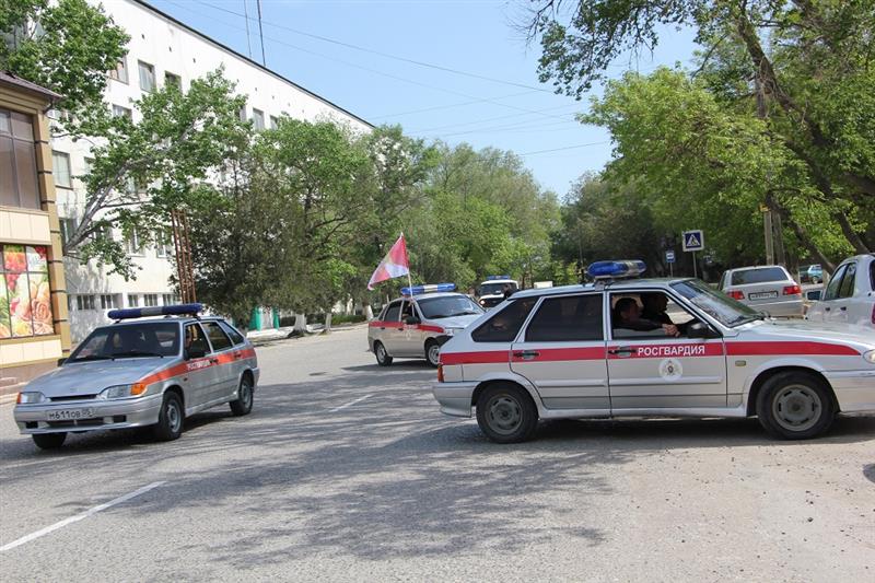 Дагестанские росгвардейцы присоединились к автопробегу «Вахта памяти. Сыны Великой Победы» (фото, видео)