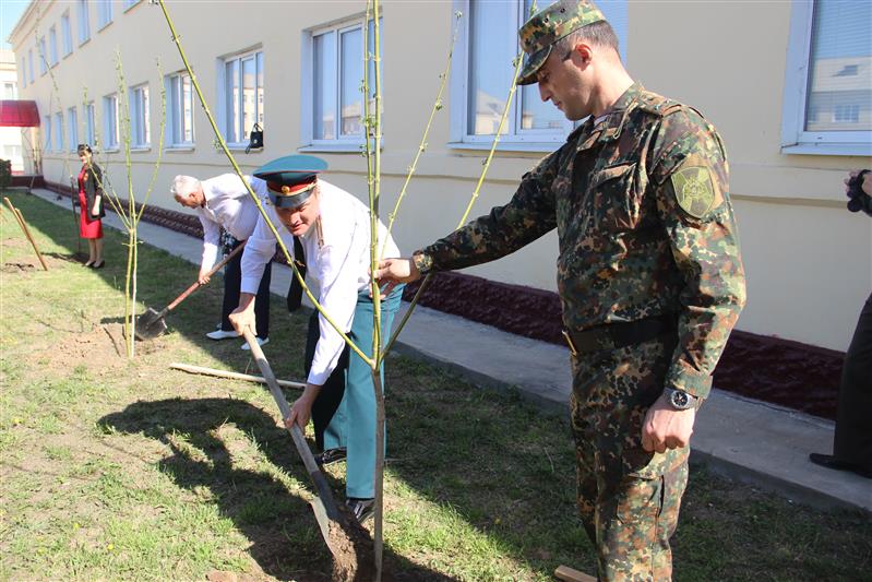 В Астрахани военнослужащие и ветераны батальона оперативного назначения Росгвардии отпраздновали День образования воинской части