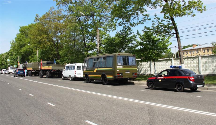 В Северной Осетии прошёл автопробег Росгвардии «Вахта Памяти. Сыны Великой Победы» (фото, видео)