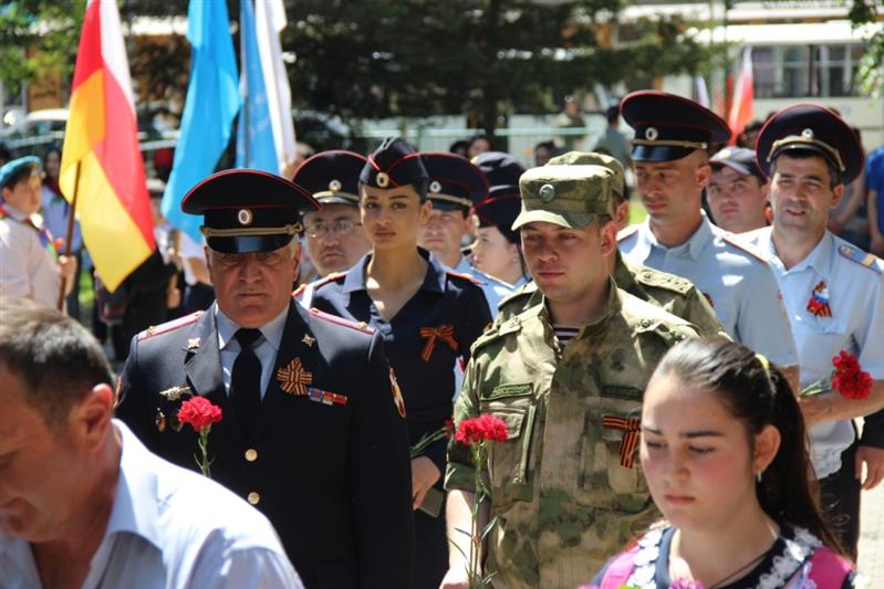 В Северной Осетии прошёл автопробег Росгвардии «Вахта Памяти. Сыны Великой Победы» (фото, видео)