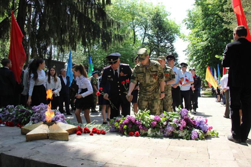 В Северной Осетии прошёл автопробег Росгвардии «Вахта Памяти. Сыны Великой Победы» (фото, видео)
