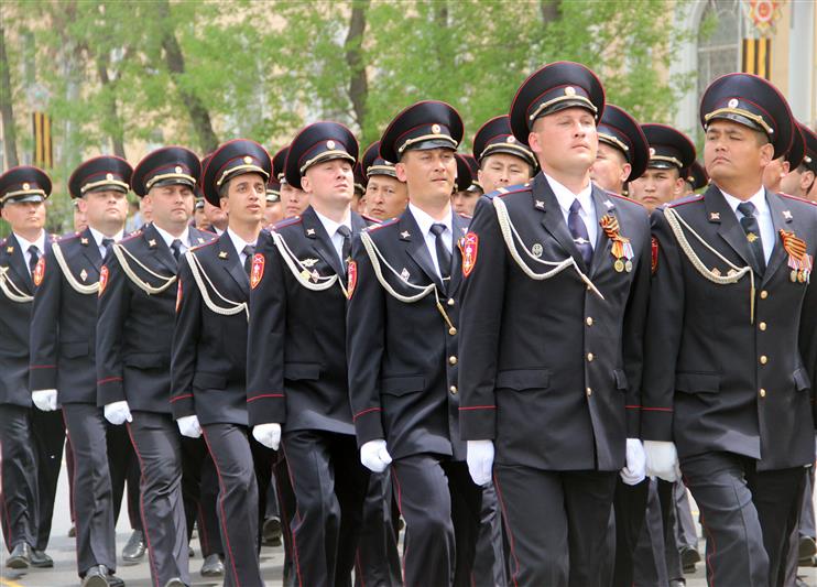 Более 160 астраханских росгвардейцев примут участие в параде, посвященном Дню Победы