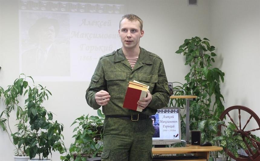 Военнослужащий Отдела Росгвардии по Республике Карелия стал членом Российского союза писателей