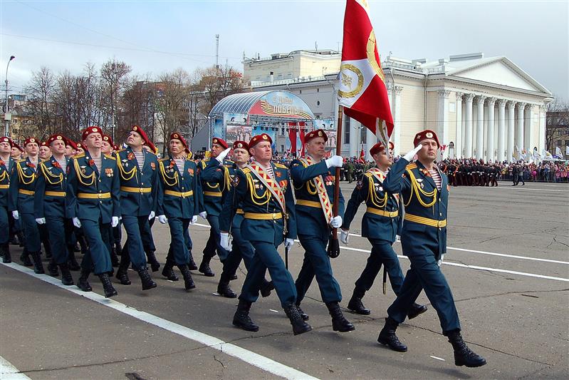 В Приволжском федеральном округе подразделения Росгвардии приняли участие в парадах и праздничных шествиях, посвящённых 73-й годовщине Победы в Великой Отечественной войне