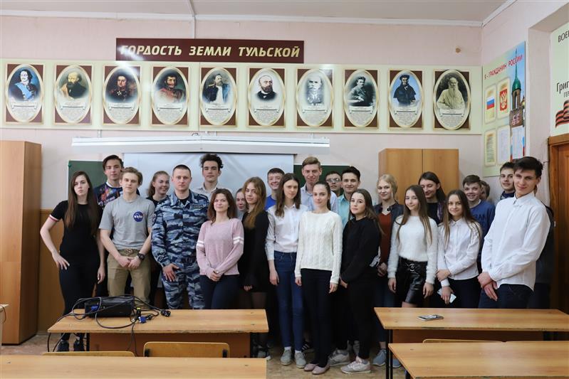 Тульские росгвардейцы приняли участие в «Неделе мужества» 