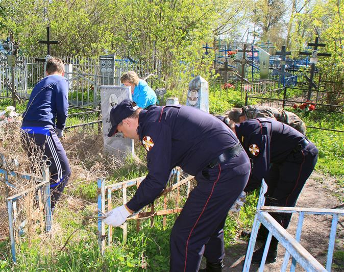 В Ардатовском районе Мордовии школьники и росгвардейцы провели совместную акцию