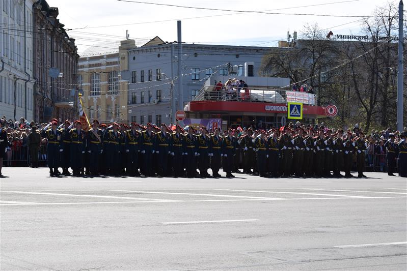 В Приволжском федеральном округе подразделения Росгвардии приняли участие в парадах и праздничных шествиях, посвящённых 73-й годовщине Победы в Великой Отечественной войне