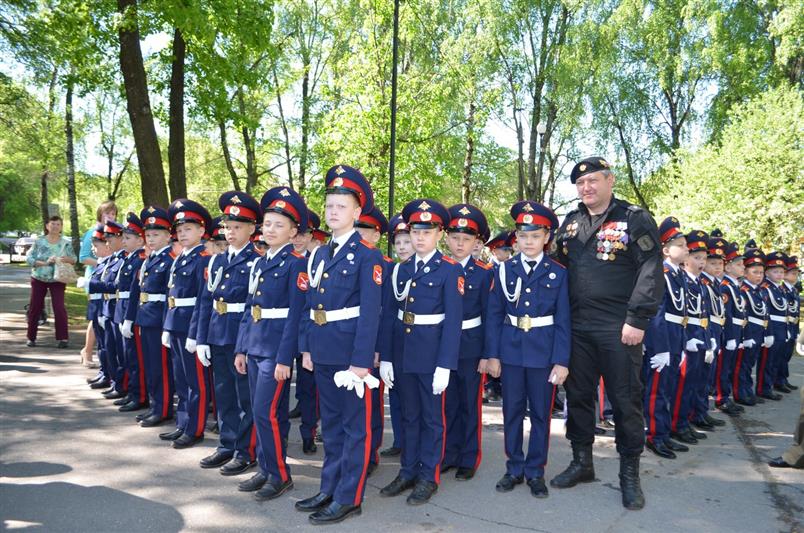 Начальник Управления Росгвардии по Вологодской области принял участие в кадетской перекличке