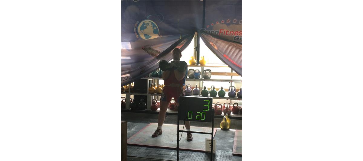 Росгвардеец из Нижнего Тагила стал чемпионом Европы по гиревому спорту