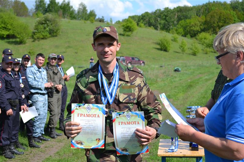 Сотрудник Управления Росгвардии по Белгородской области стал призером чемпионата регионального общества «Динамо» по стрельбе из пистолета Макарова