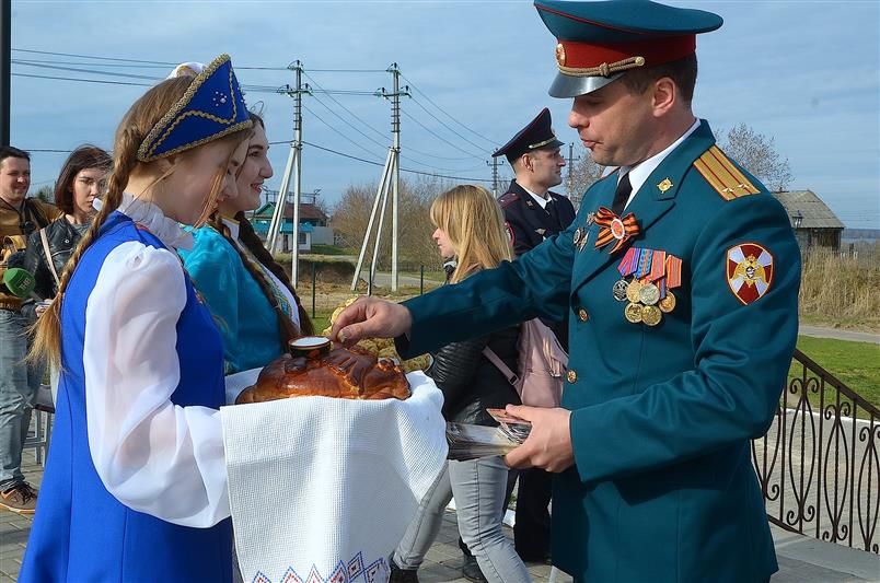 Участники автопробега «Вахта памяти. Сыны великой Победы» в Приволжском округе достигли конечной точки памятного маршрута (фото, видео)