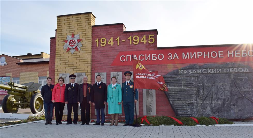 Участники автопробега «Вахта памяти. Сыны великой Победы» в Приволжском округе достигли конечной точки памятного маршрута (фото, видео)