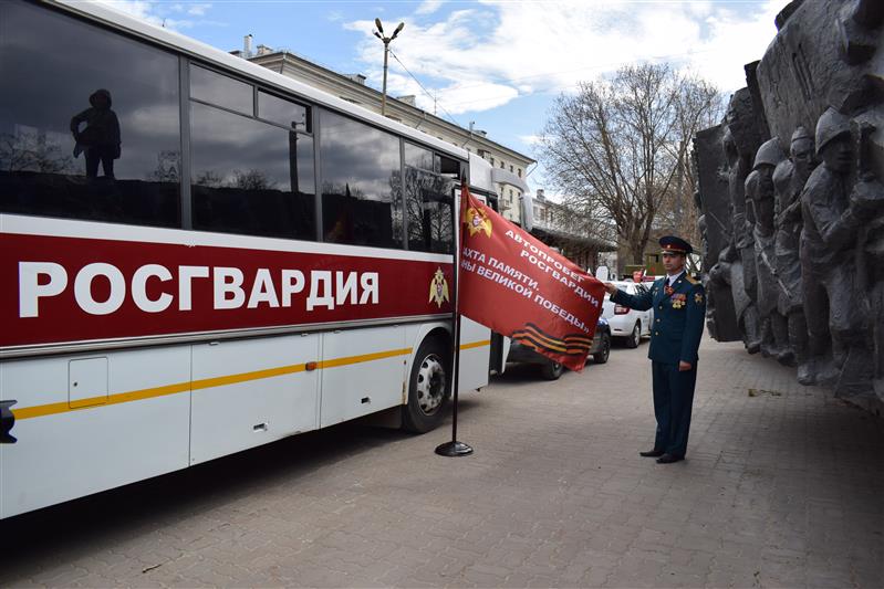 Участники автопробега «Вахта памяти. Сыны великой Победы» в Приволжском округе достигли конечной точки памятного маршрута (фото, видео)