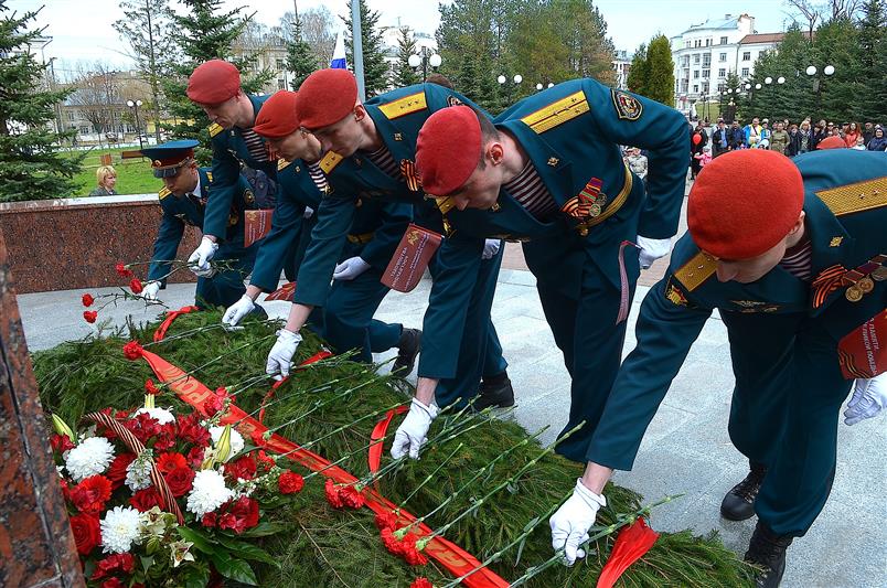 Участники автопробега «Вахта памяти. Сыны великой Победы» в Приволжском округе достигли конечной точки памятного маршрута (фото, видео)