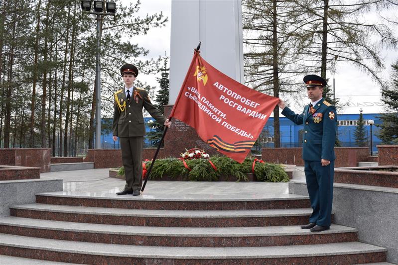 Участники автопробега «Вахта памяти. Сыны великой Победы» в Приволжском округе достигли конечной точки памятного маршрута (фото, видео)
